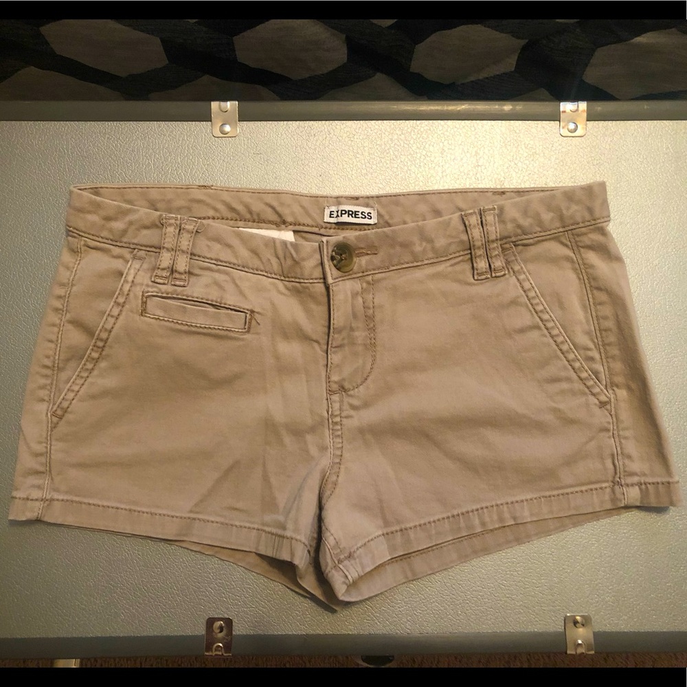 Gray/Tan Express Shorts